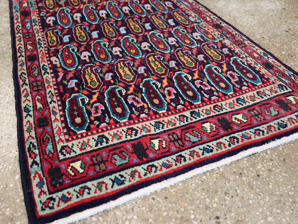 Vintage Persian Hamadan Rug, No.27365 - Galerie Shabab