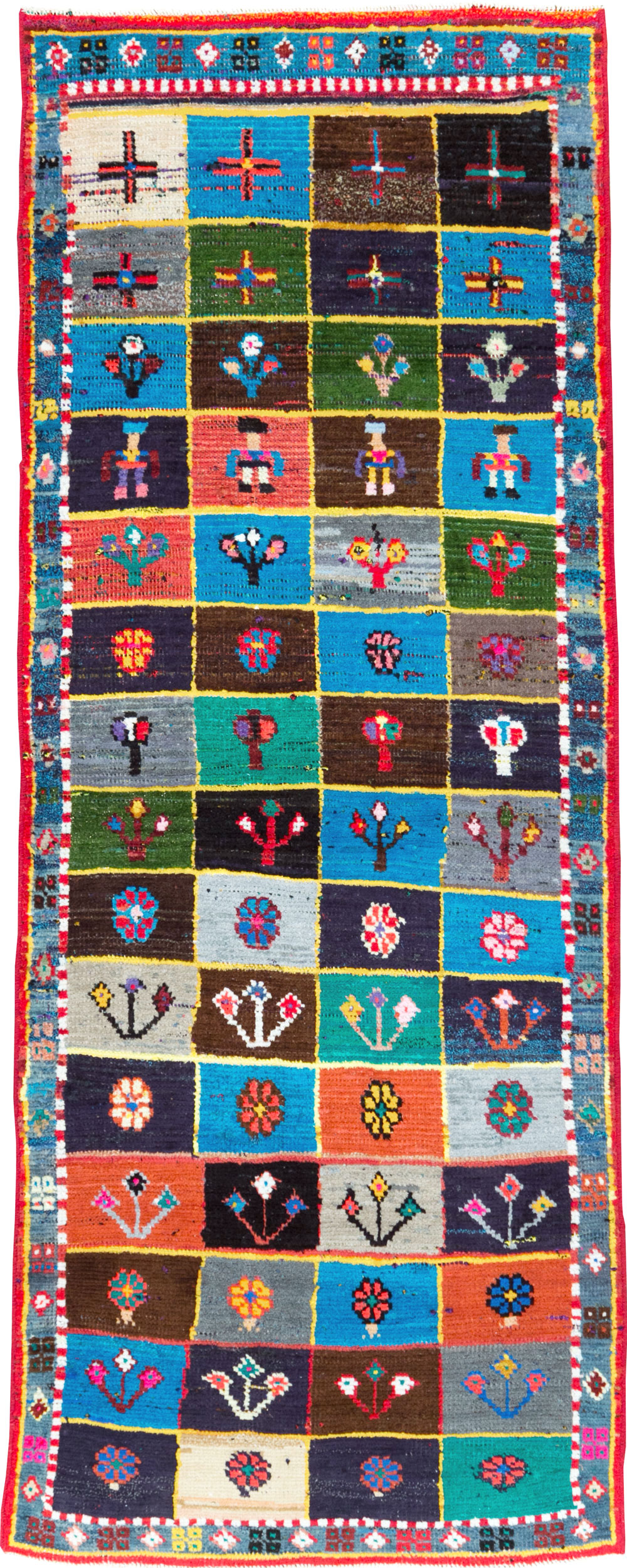 Vintage Persian Malayer Rug, No.27368 - Galerie Shabab