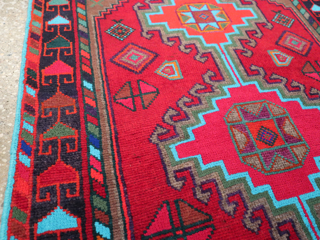 Vintage Persian Hamadan Rug, No.27370 - Galerie Shabab