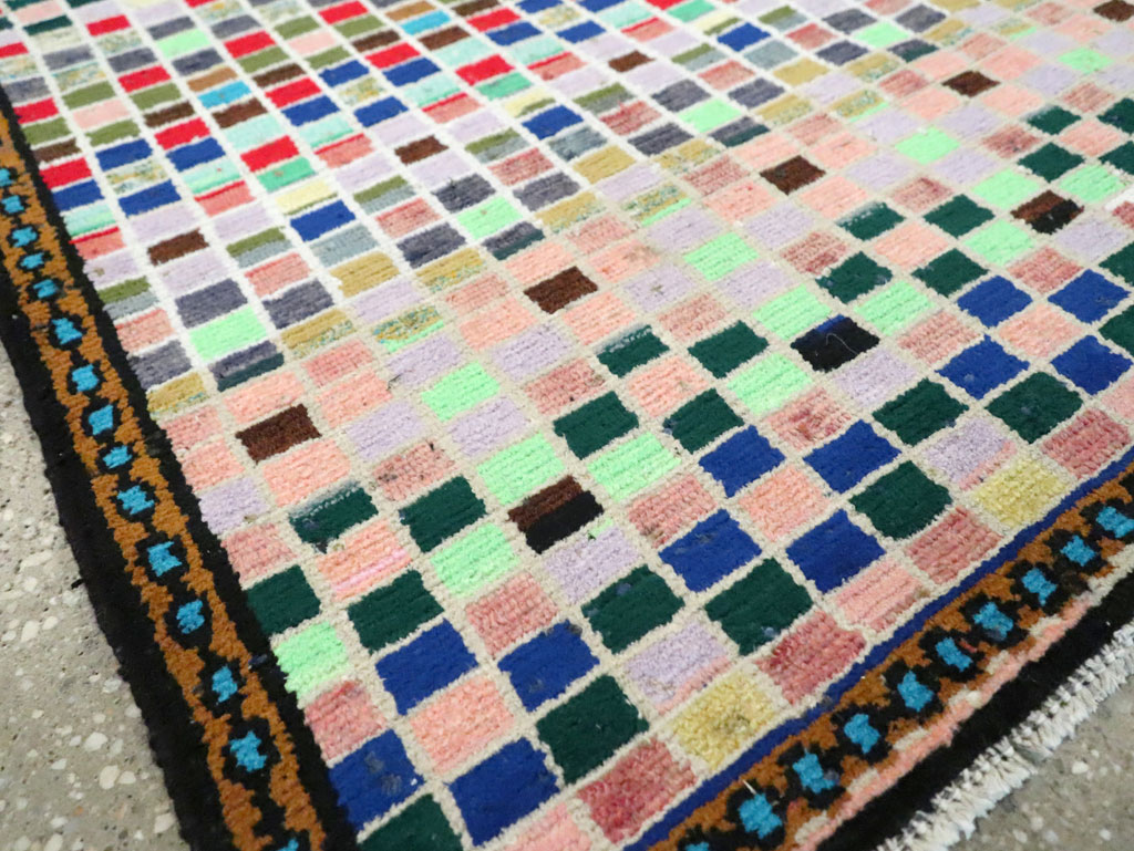 Vintage Persian Mahal Rug, No.27372 - Galerie Shabab