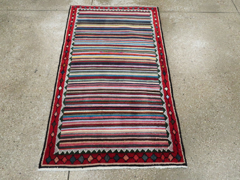Vintage Persian Hamadan Rug, No.27374 - Galerie Shabab
