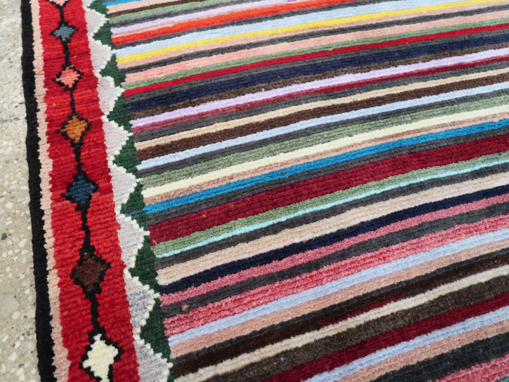 Vintage Persian Hamadan Rug, No.27374 - Galerie Shabab