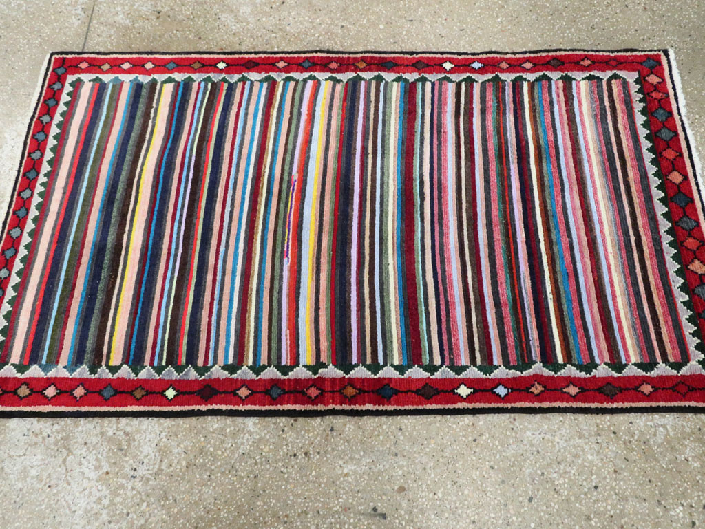 Vintage Persian Hamadan Rug, No.27374 - Galerie Shabab