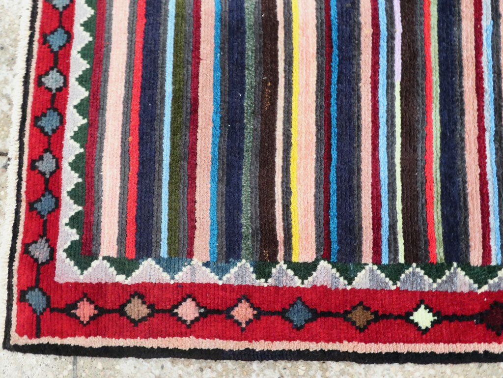 Vintage Persian Hamadan Rug, No.27374 - Galerie Shabab