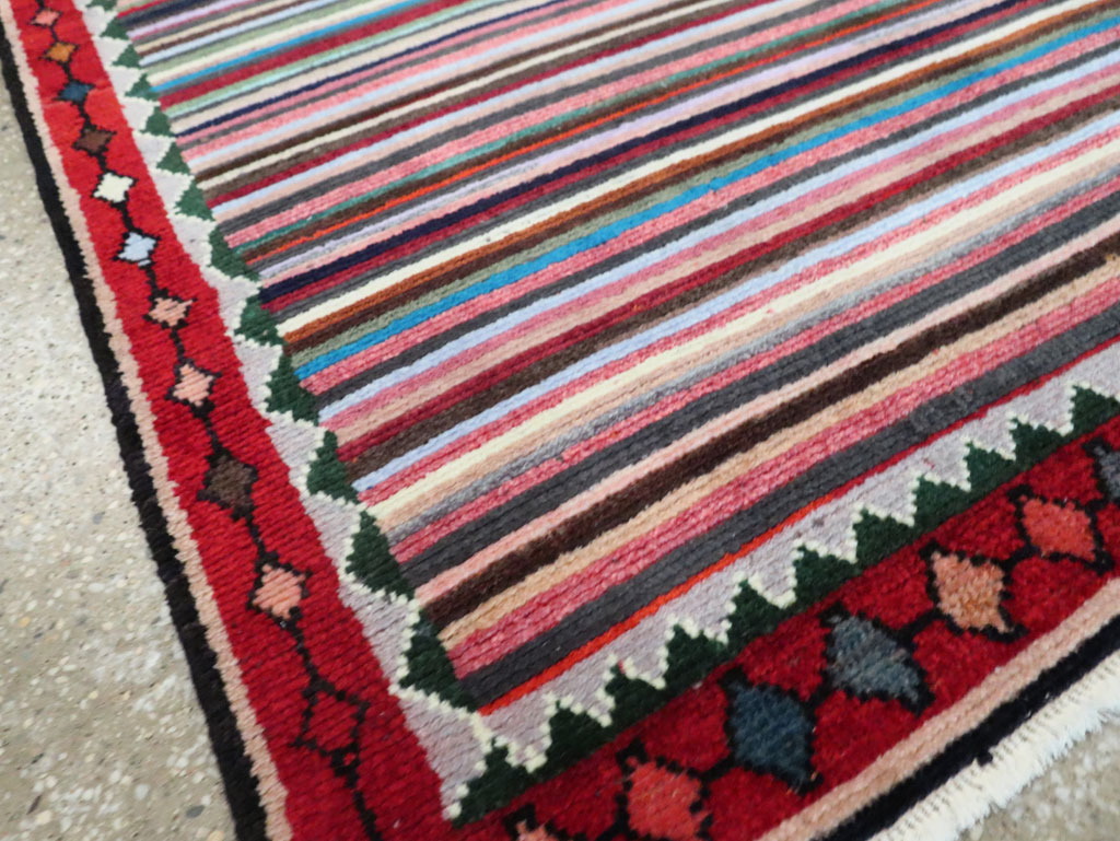 Vintage Persian Hamadan Rug, No.27374 - Galerie Shabab