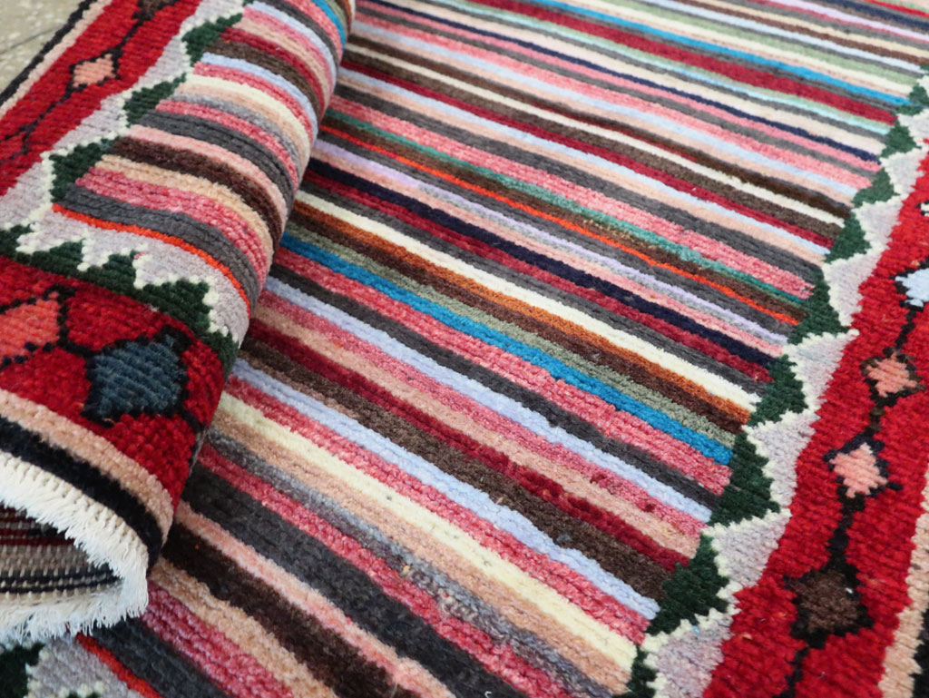 Vintage Persian Hamadan Rug, No.27374 - Galerie Shabab