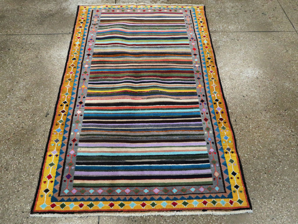 Vintage Persian Hamadan Rug, No.27379 - Galerie Shabab
