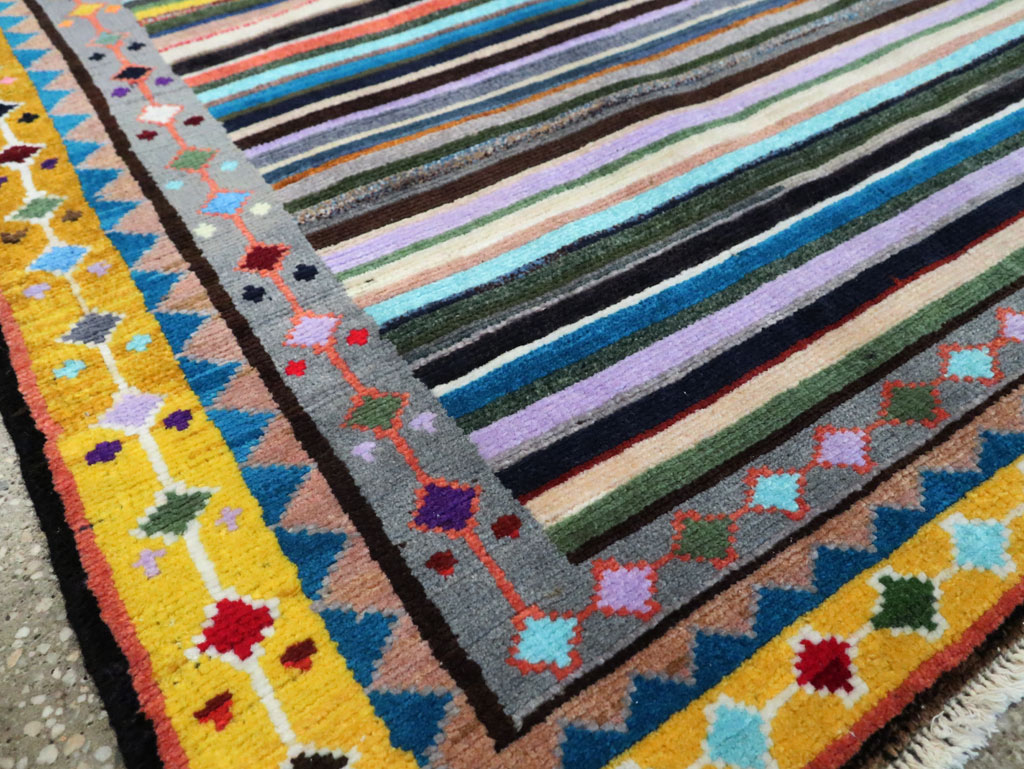 Vintage Persian Hamadan Rug, No.27379 - Galerie Shabab