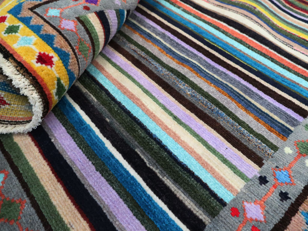 Vintage Persian Hamadan Rug, No.27379 - Galerie Shabab