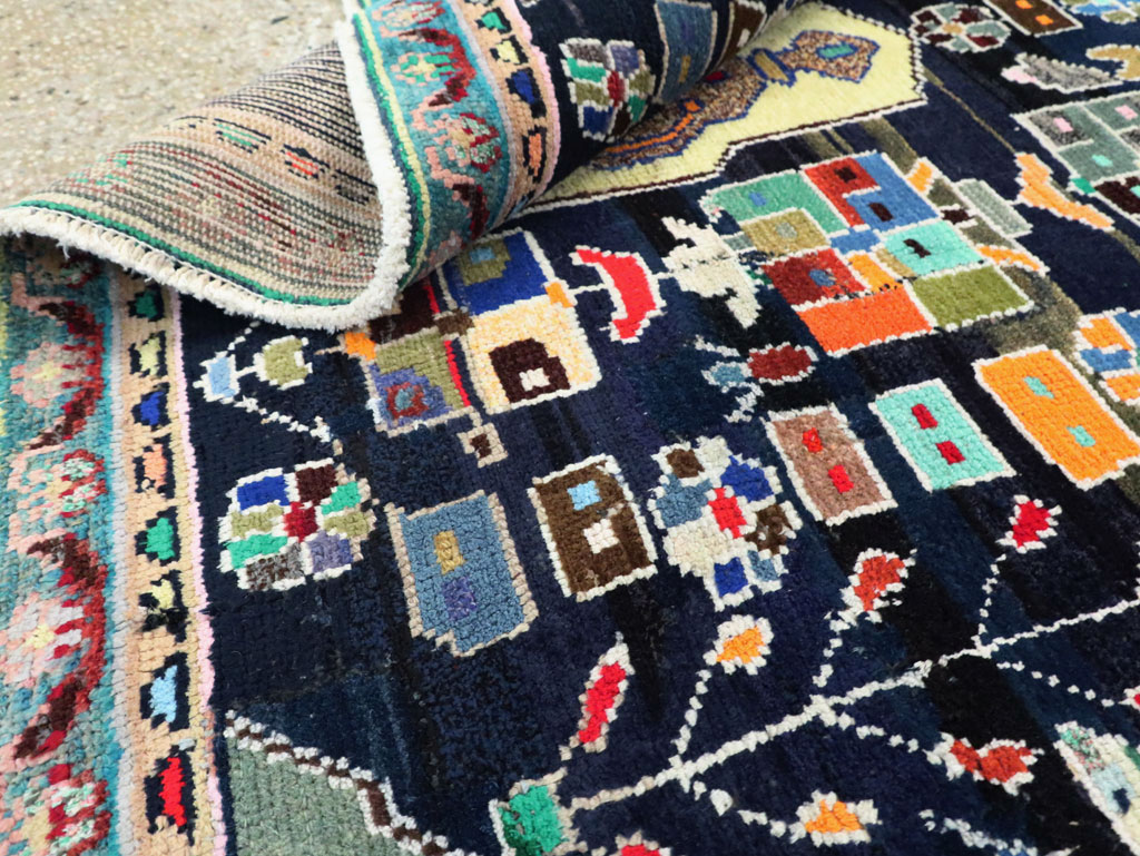 Vintage Persian Malayer Rug, No.27382 - Galerie Shabab