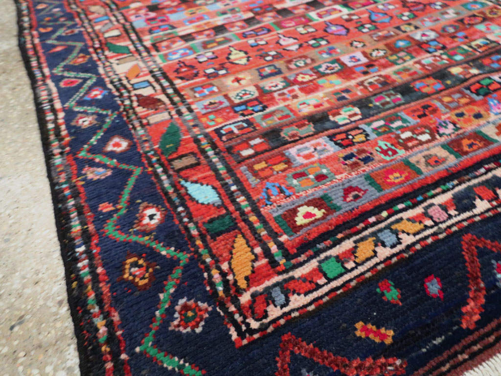 Vintage Persian Hamadan Rug, No.27383 - Galerie Shabab