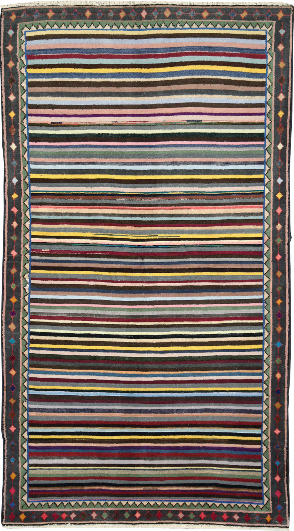 Vintage Persian Kashan Rug, No.27384 - Galerie Shabab