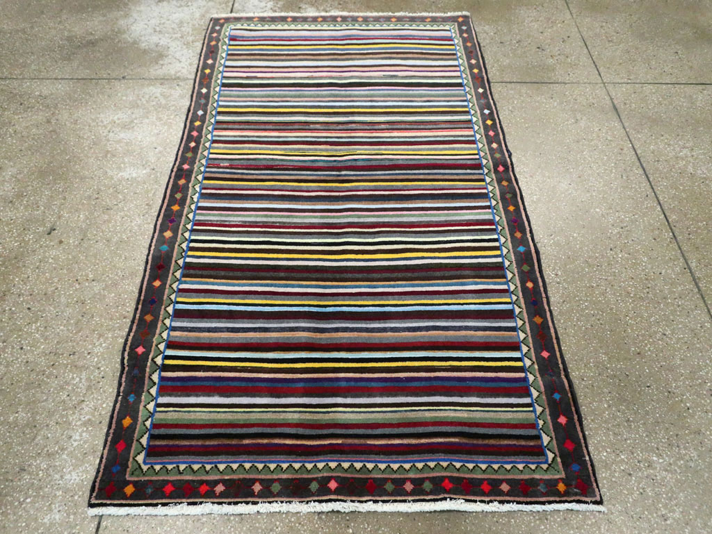 Vintage Persian Kashan Rug, No.27384 - Galerie Shabab
