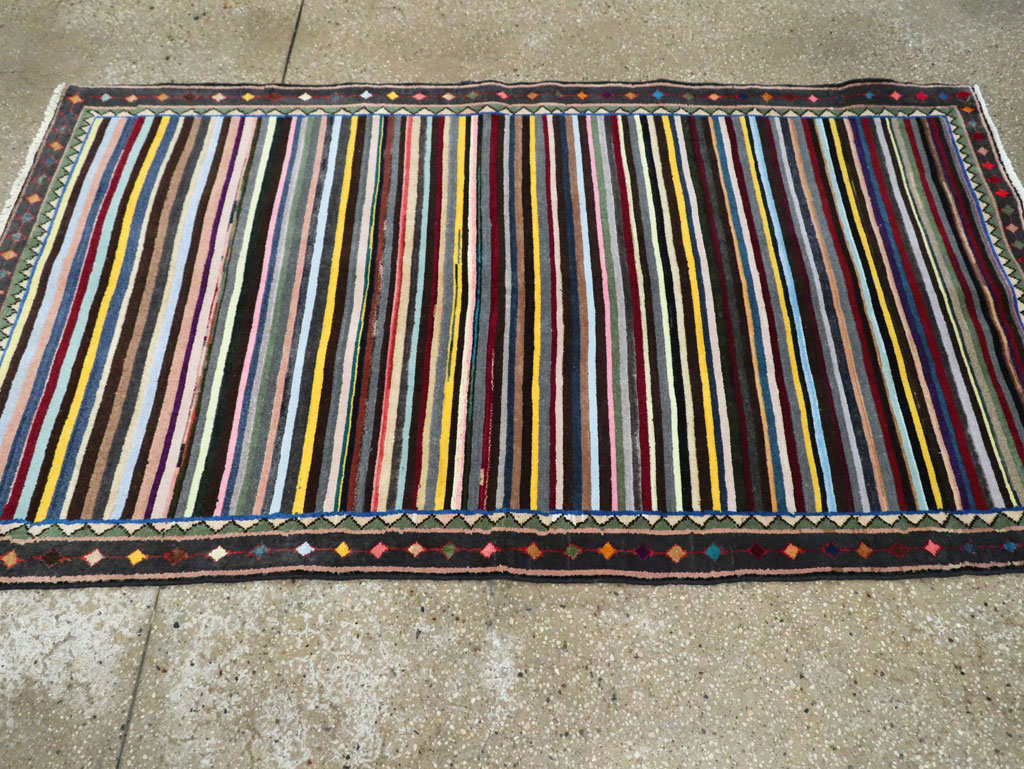 Vintage Persian Kashan Rug, No.27384 - Galerie Shabab