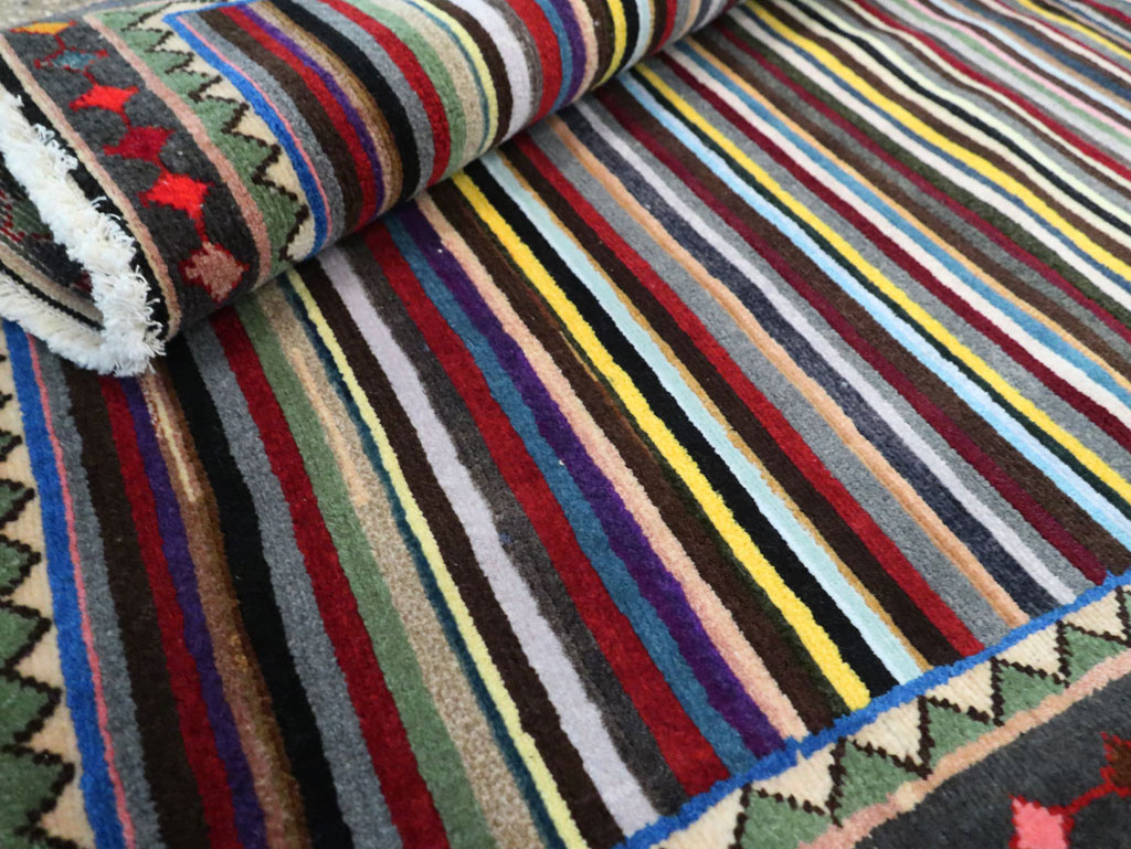 Vintage Persian Kashan Rug, No.27384 - Galerie Shabab