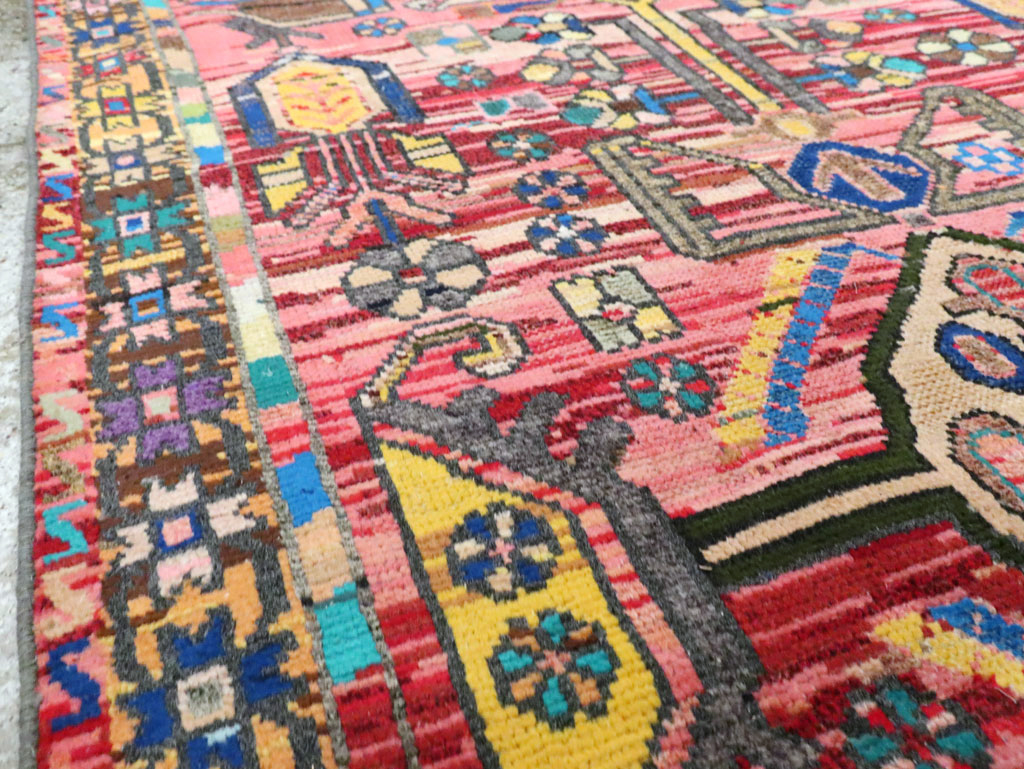 Vintage Persian Hamadan Rug, No.27392 - Galerie Shabab