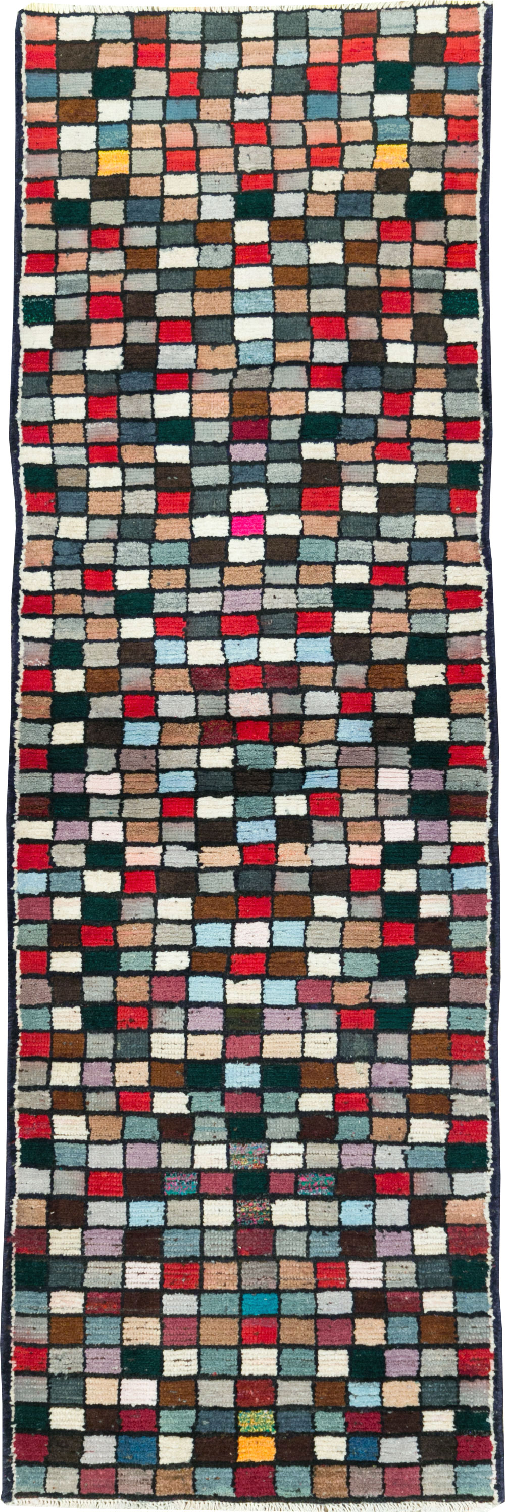 Vintage Persian Shiraz Rug, No.27395 - Galerie Shabab