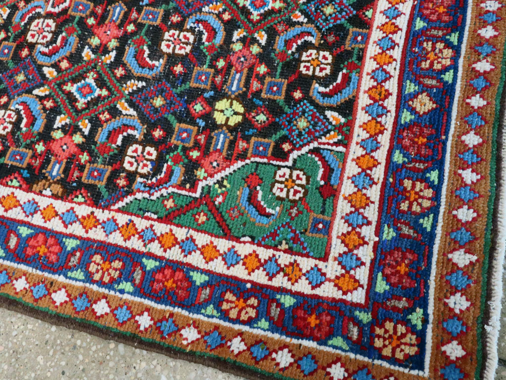 Vintage Persian Hamadan Runner, No.27397 - Galerie Shabab