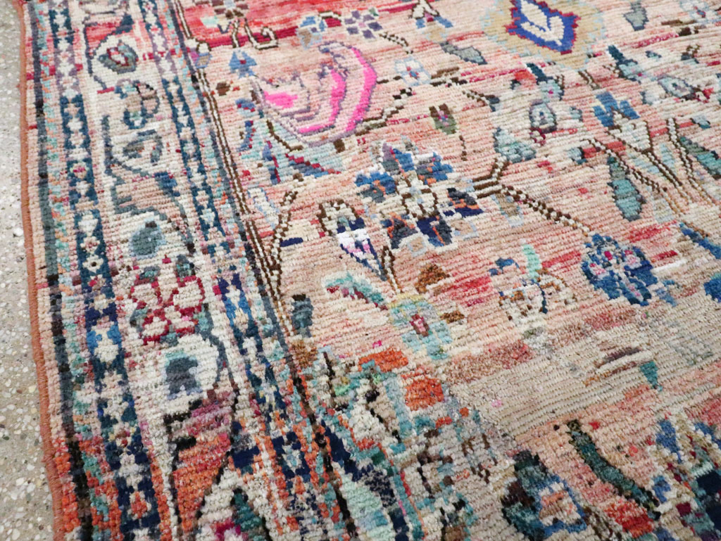 Vintage Persian Mahal Gallery Rug, No.27398 - Galerie Shabab