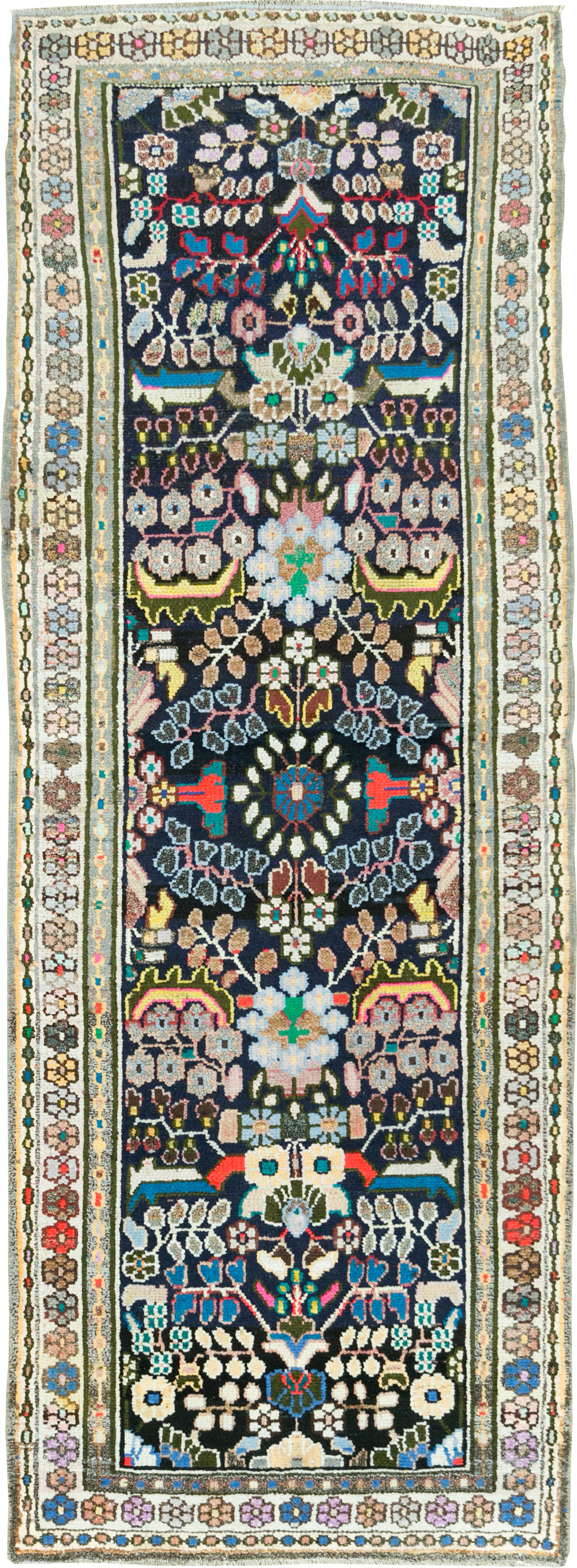 Vintage Hamadan Runner, No.27400 - Galerie Shabab