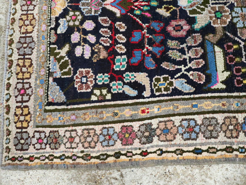 Vintage Hamadan Runner, No.27400 - Galerie Shabab