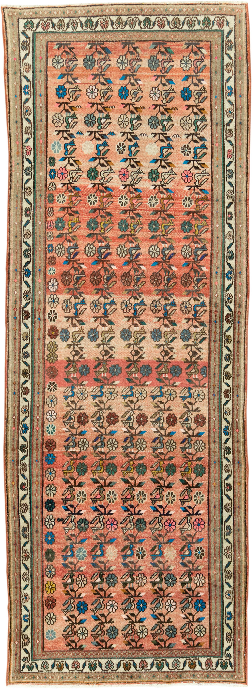 Vintage Persian Hamadan Runner, No.27401 - Galerie Shabab