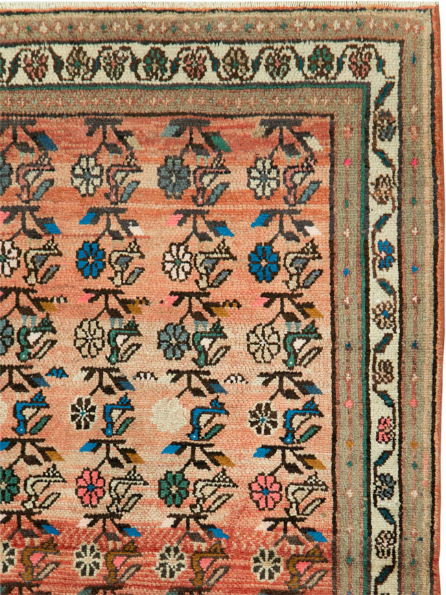 Vintage Persian Hamadan Runner, No.27401 - Galerie Shabab