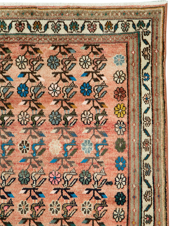 Vintage Persian Hamadan Runner, No.27401 - Galerie Shabab