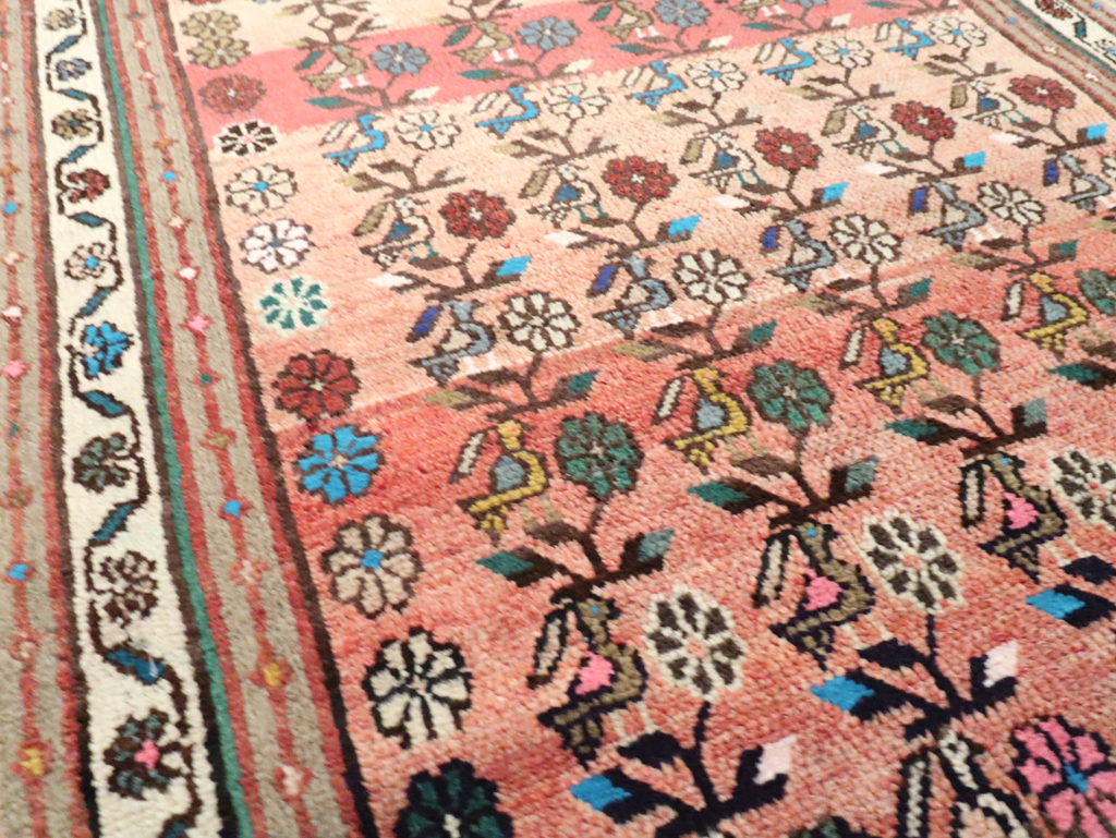 Vintage Persian Hamadan Runner, No.27401 - Galerie Shabab