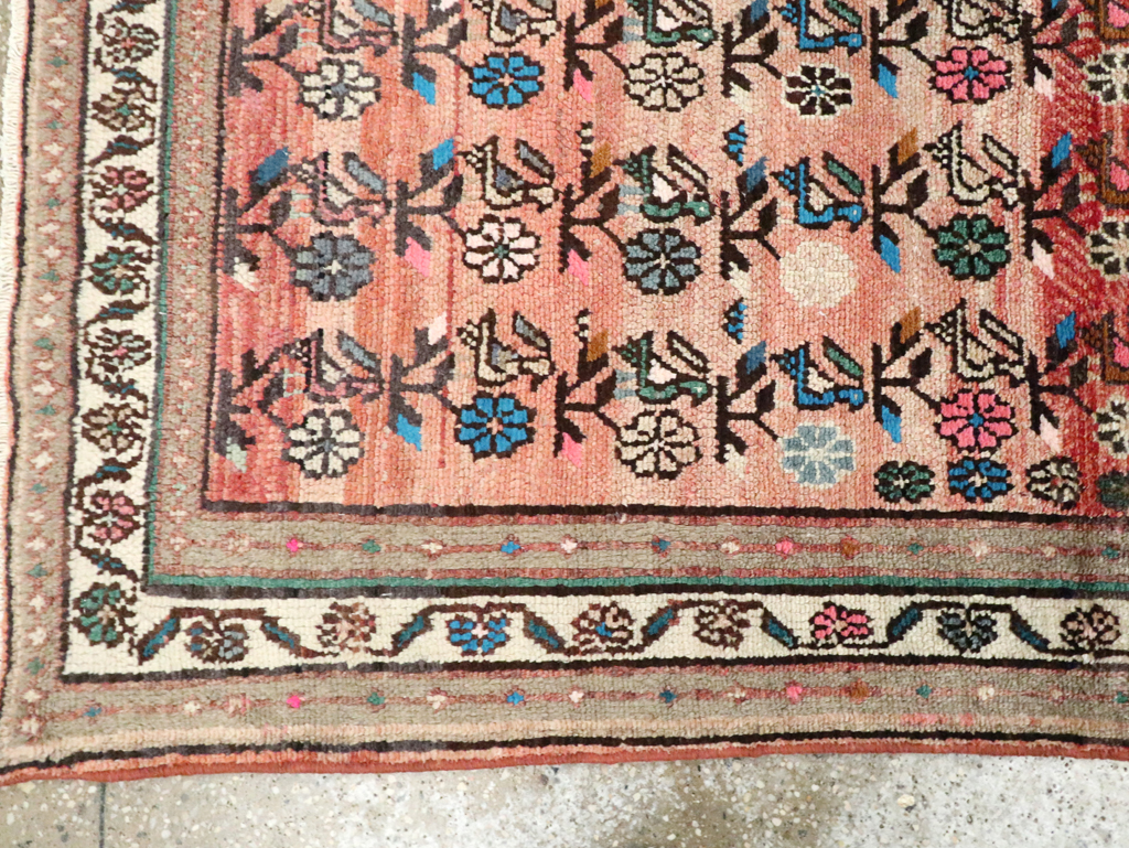 Vintage Persian Hamadan Runner, No.27401 - Galerie Shabab