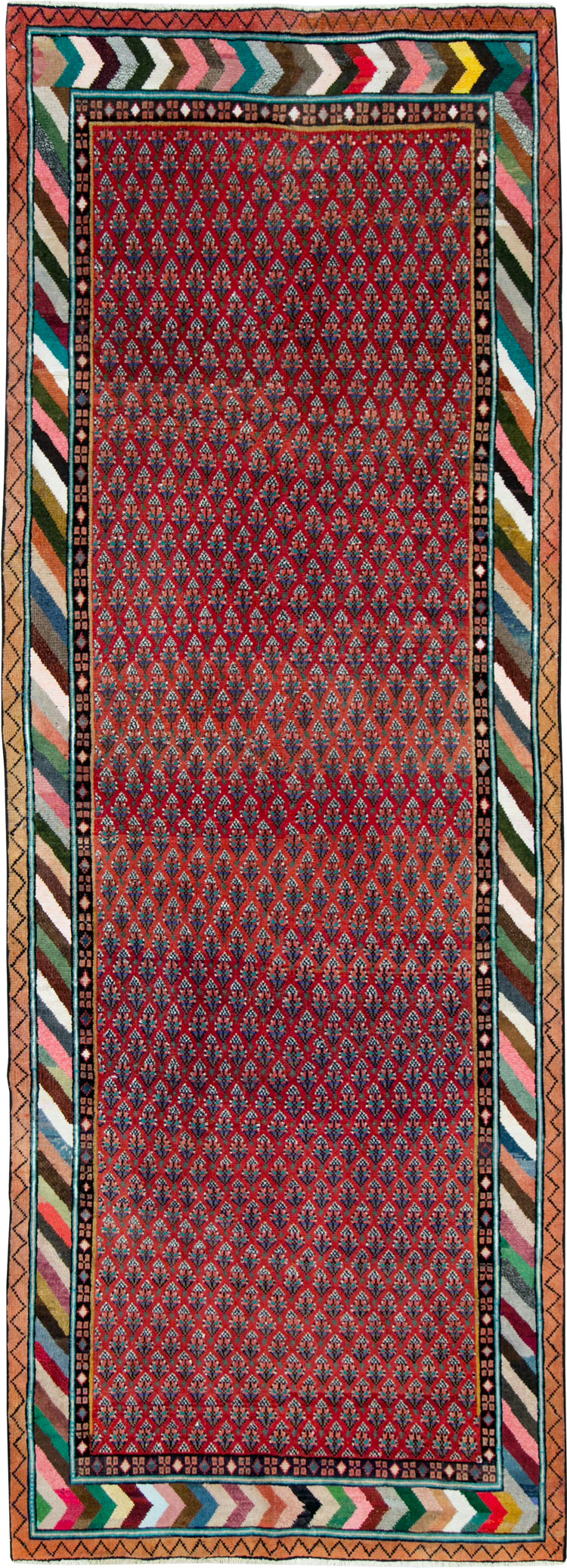 Vintage Persian Malayer Rug, No.27402 - Galerie Shabab