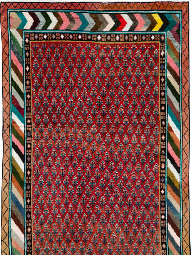 Vintage Persian Malayer Rug, No.27402 - Galerie Shabab