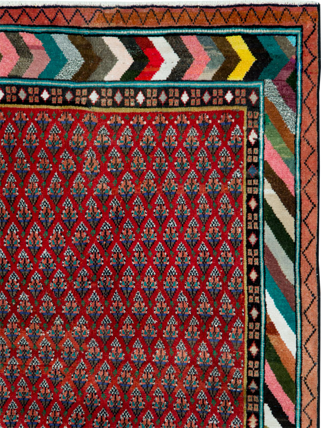 Vintage Persian Malayer Rug, No.27402 - Galerie Shabab