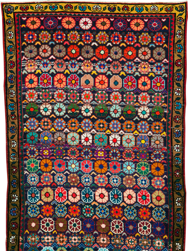 Vintage Persian Hamadan Rug, No.27403 - Galerie Shabab