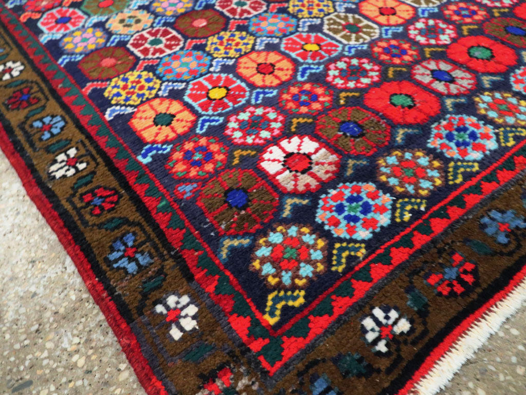 Vintage Persian Hamadan Rug, No.27403 - Galerie Shabab