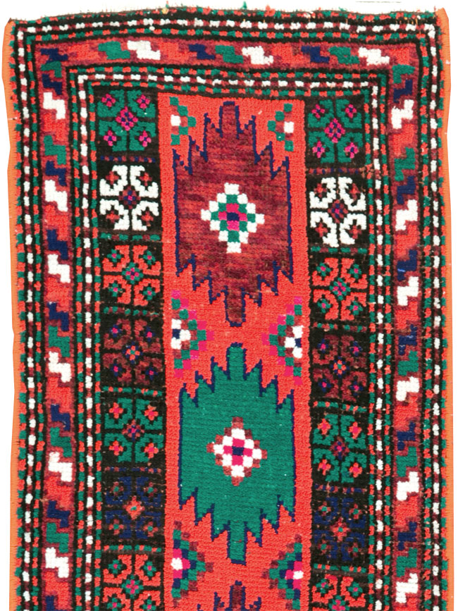 Vintage Persian Hamadan Rug, No.27405 - Galerie Shabab