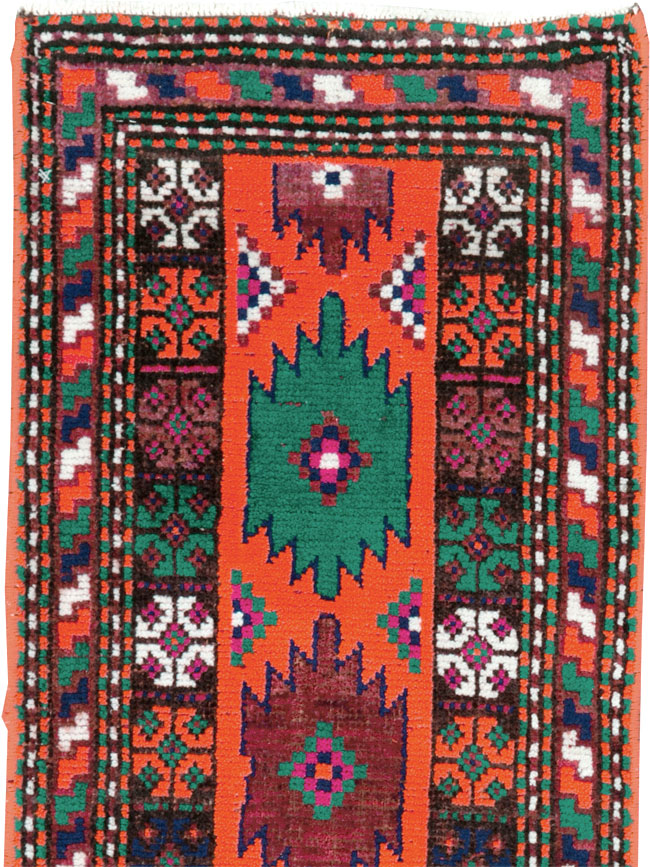 Vintage Persian Hamadan Rug, No.27405 - Galerie Shabab
