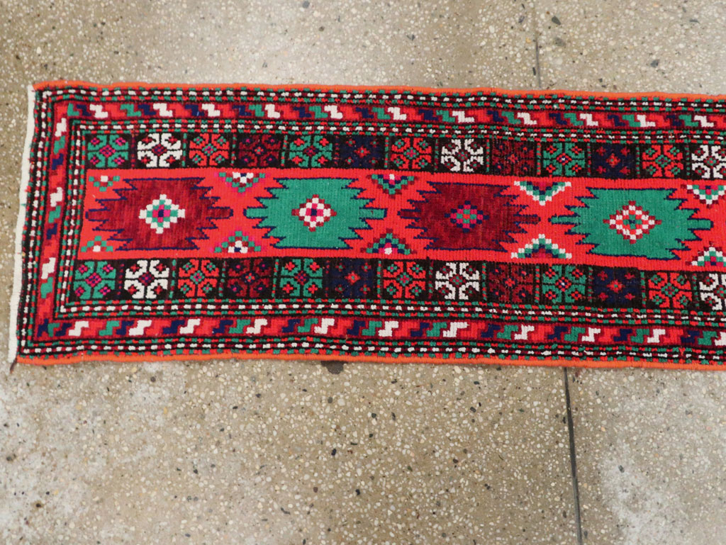 Vintage Persian Hamadan Rug, No.27405 - Galerie Shabab