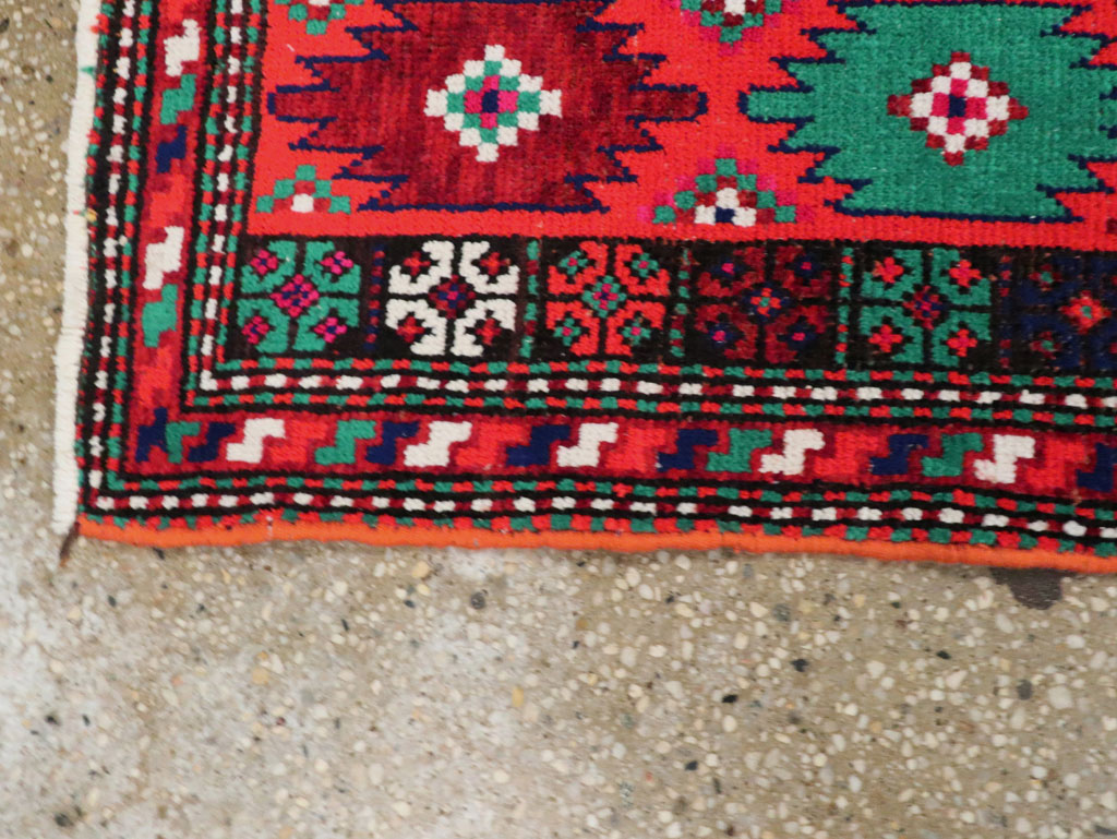Vintage Persian Hamadan Rug, No.27405 - Galerie Shabab