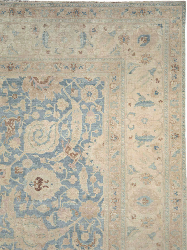 Antique Persian Tabriz Carpet, No.27416 - Galerie Shabab