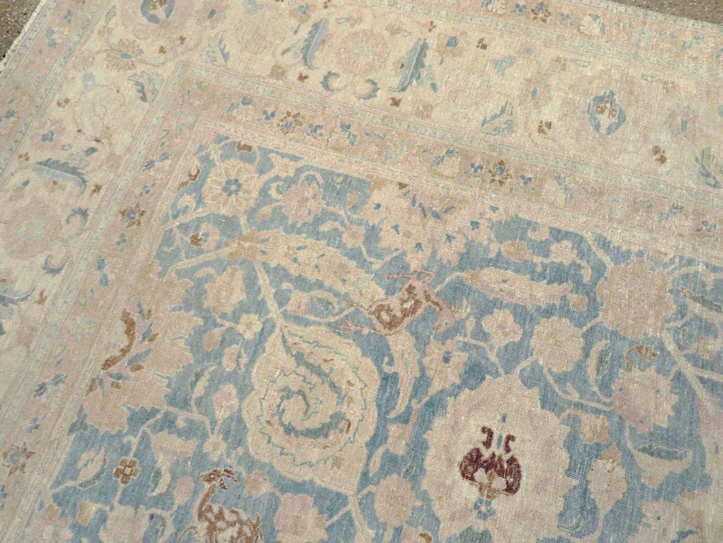 Antique Persian Tabriz Carpet, No.27416 - Galerie Shabab