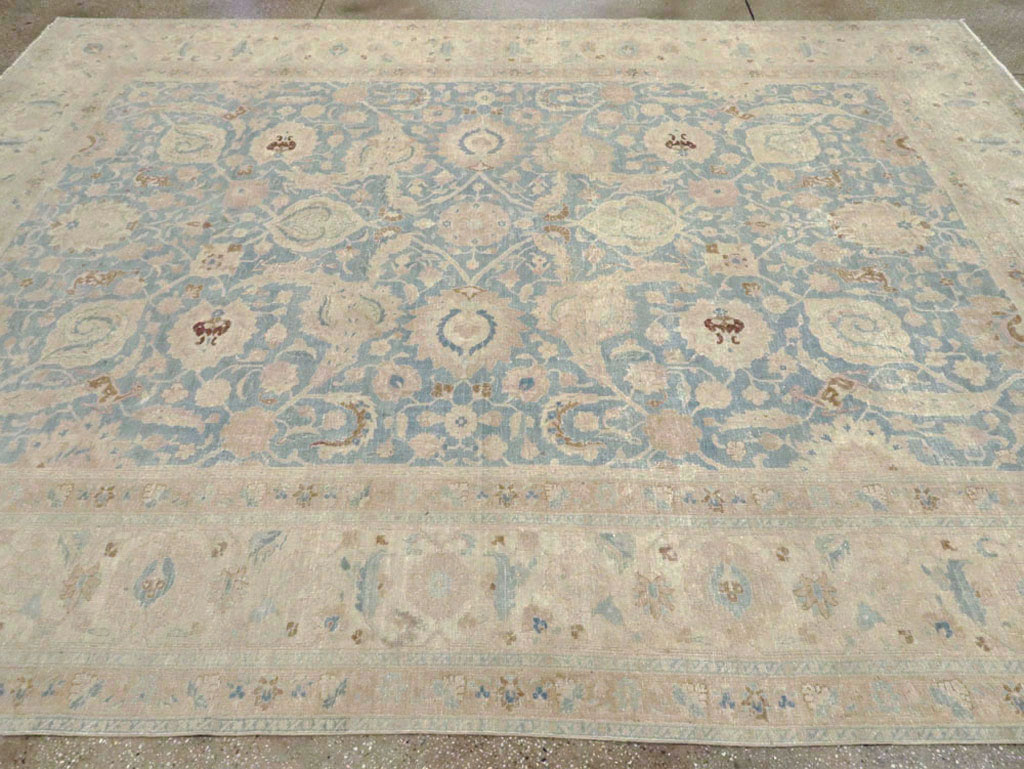 Antique Persian Tabriz Carpet, No.27416 - Galerie Shabab