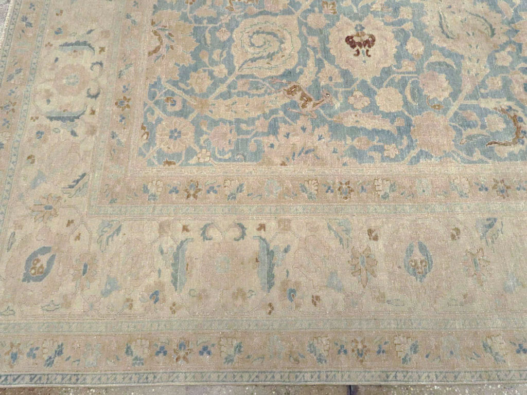 Antique Persian Tabriz Carpet, No.27416 - Galerie Shabab