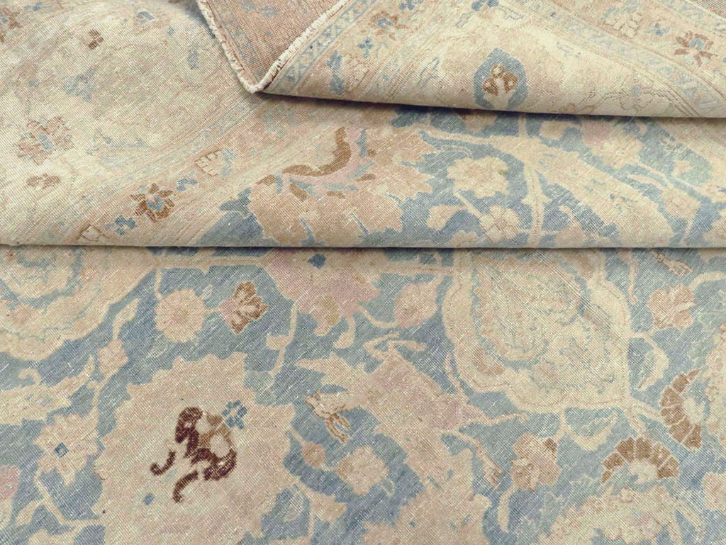 Antique Persian Tabriz Carpet, No.27416 - Galerie Shabab