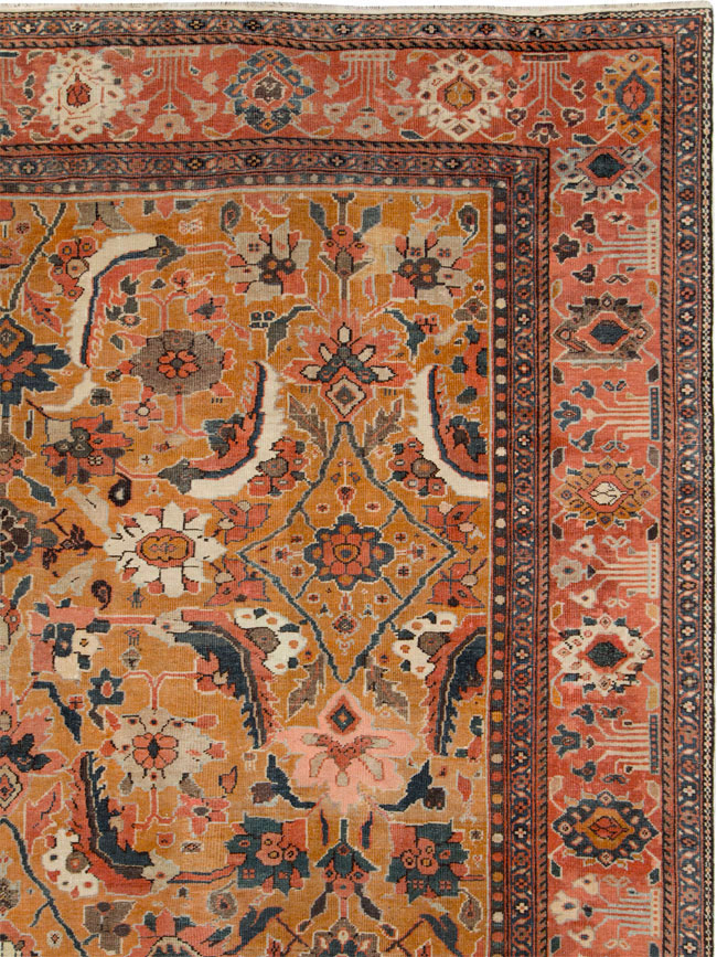 Antique Persian Mahal Carpet, No.27417 - Galerie Shabab