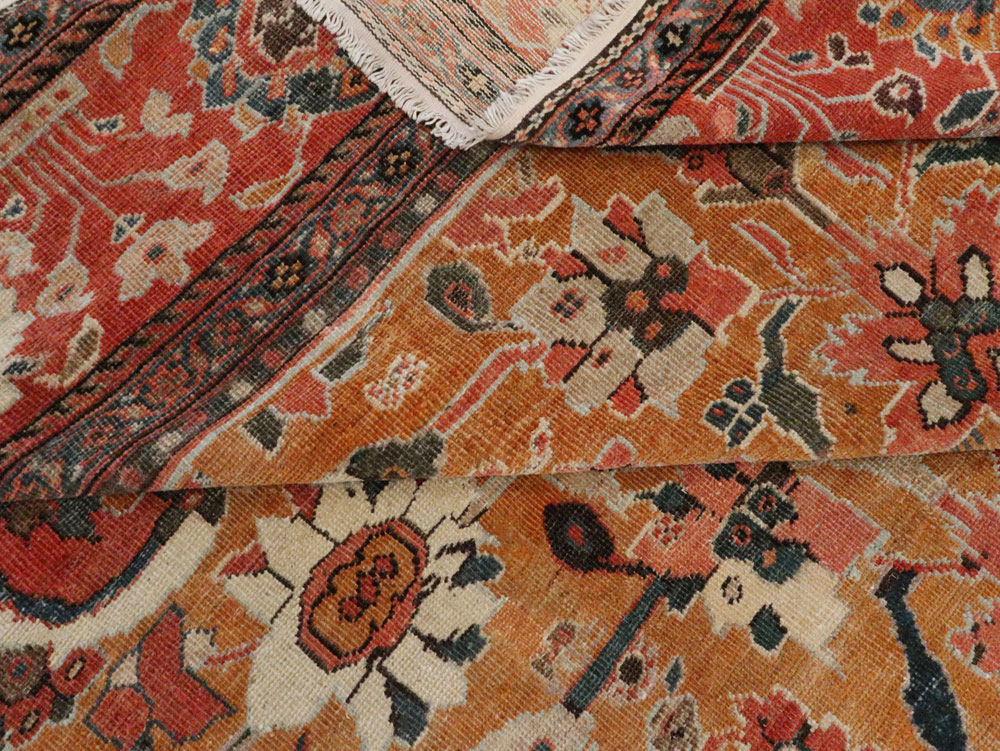 Antique Persian Mahal Carpet, No.27417 - Galerie Shabab