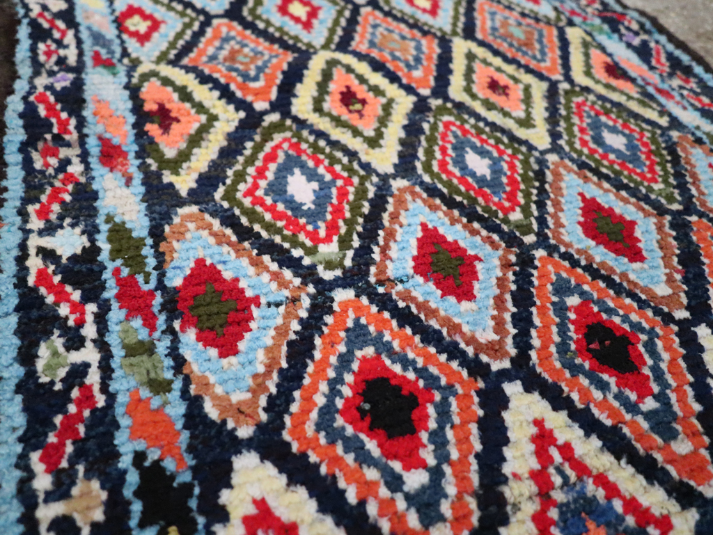 Vintage Persian Hamadan Rug, No.27426 - Galerie Shabab