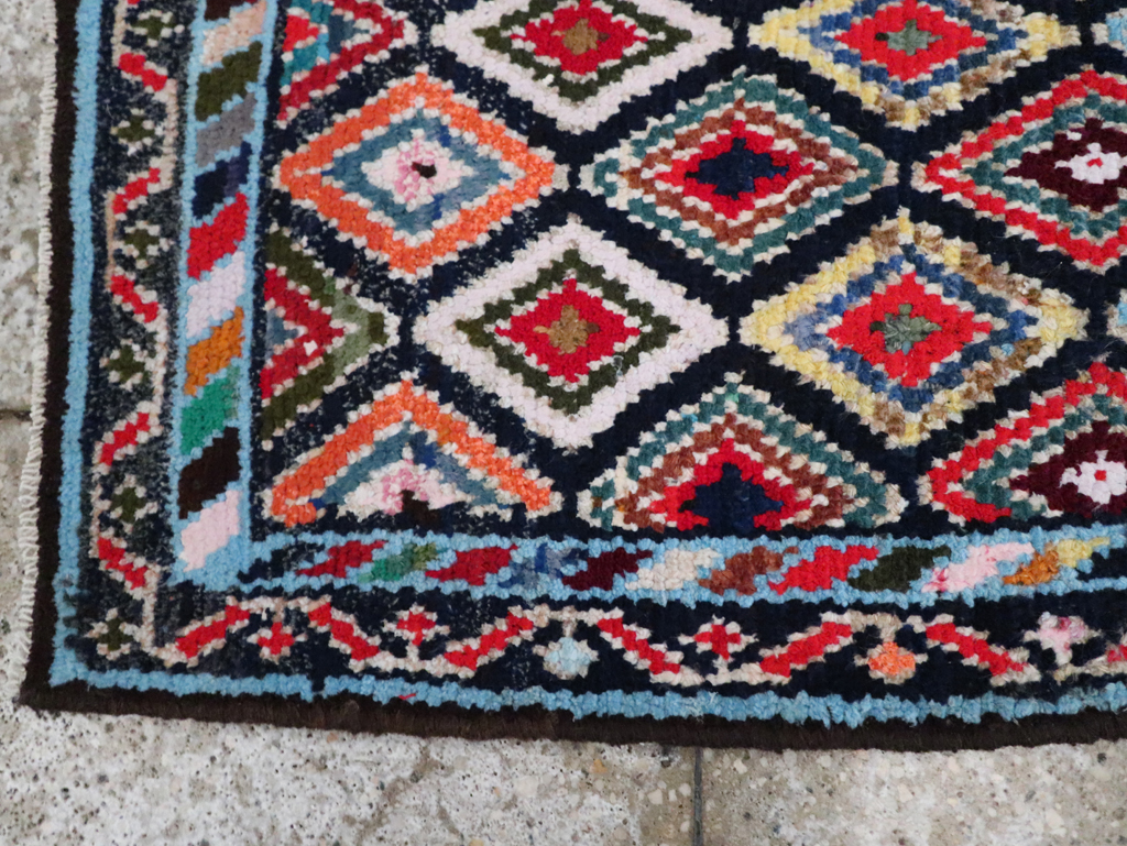 Vintage Persian Hamadan Rug, No.27426 - Galerie Shabab