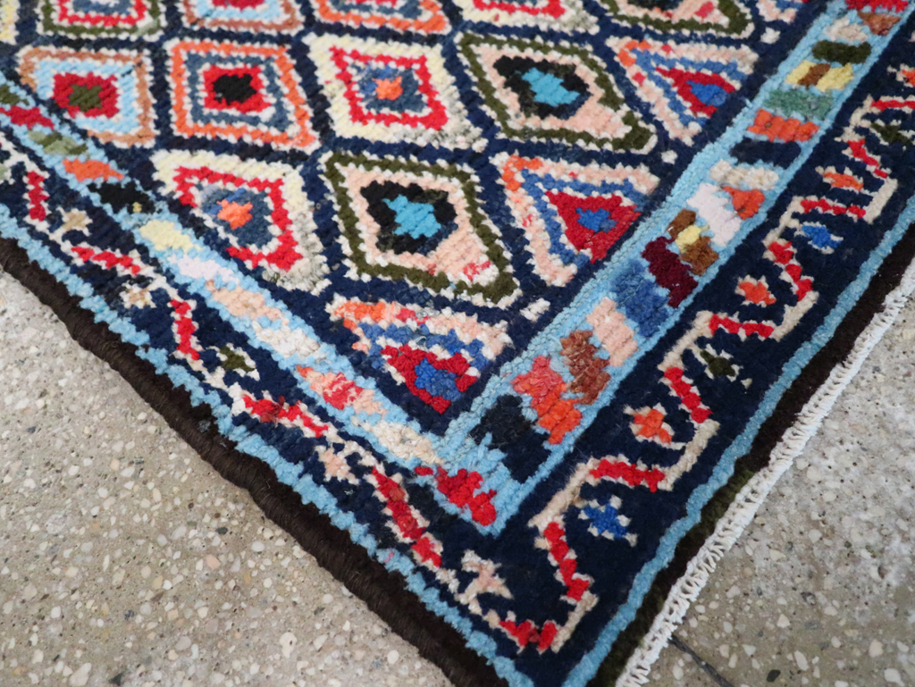 Vintage Persian Hamadan Rug, No.27426 - Galerie Shabab