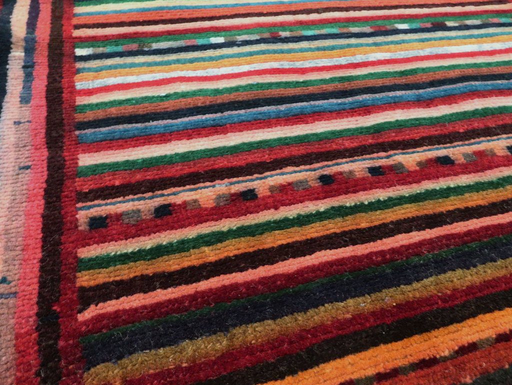 Vintage Persian Mahal Rug, No.27427 - Galerie Shabab